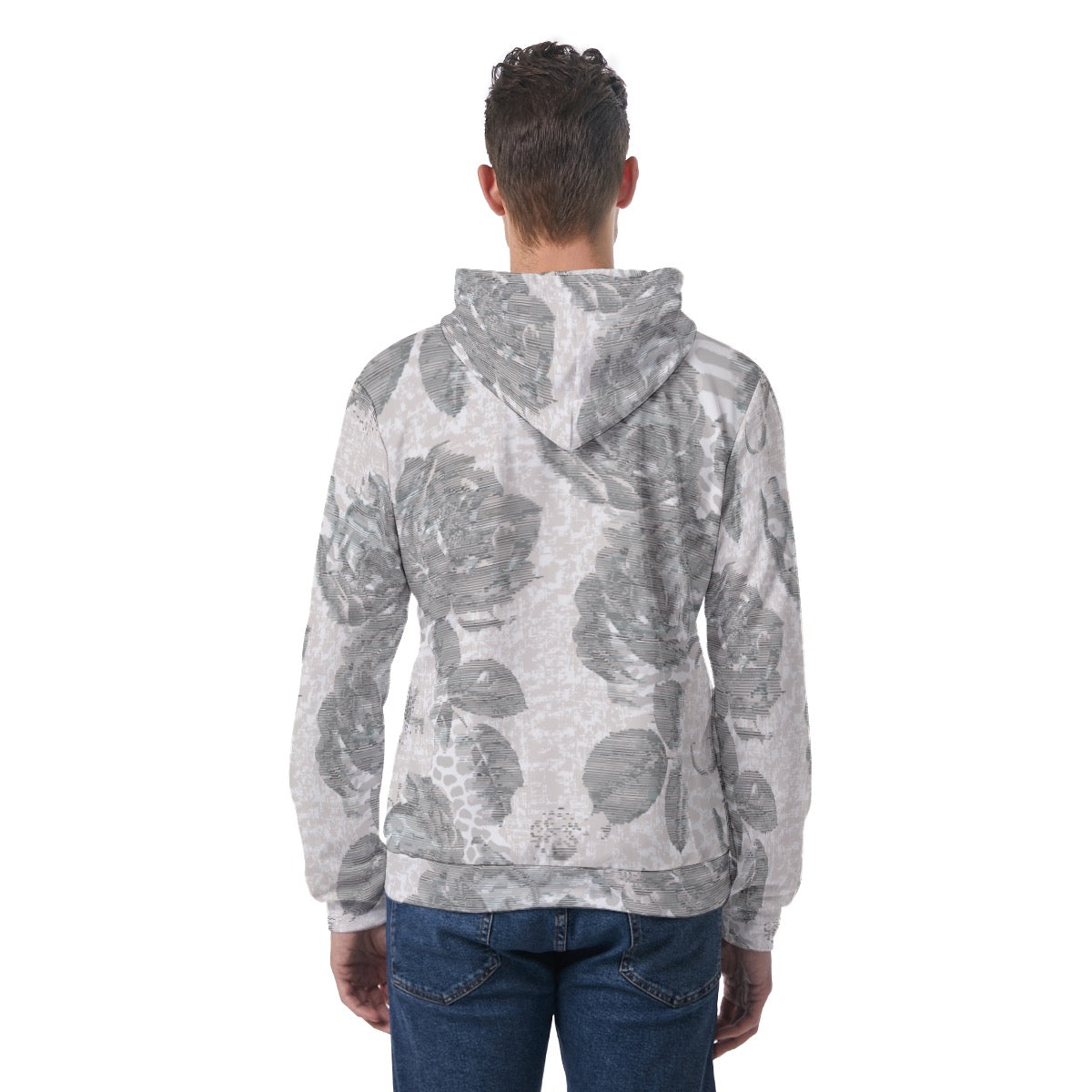 All-Over Print Men's Hoodie With Double-side Print Hood